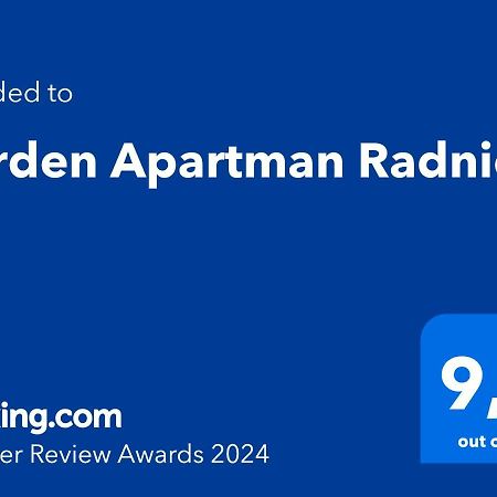 Garden Apartman Radnica - Private Parking Included كَشّا المظهر الخارجي الصورة