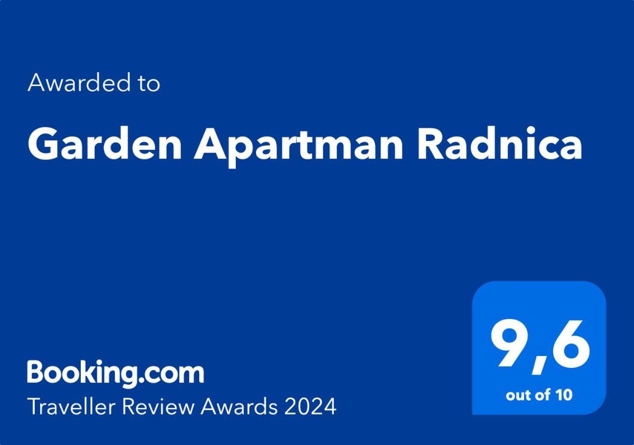 Garden Apartman Radnica - Private Parking Included كَشّا المظهر الخارجي الصورة